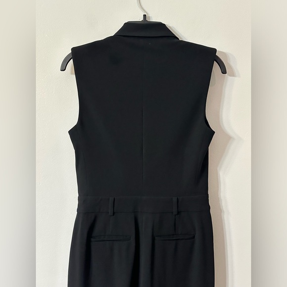 Michael Kors Women’s Crepe Double-Breasted Jumpsuit - Size 0 - Picture 5 of 6